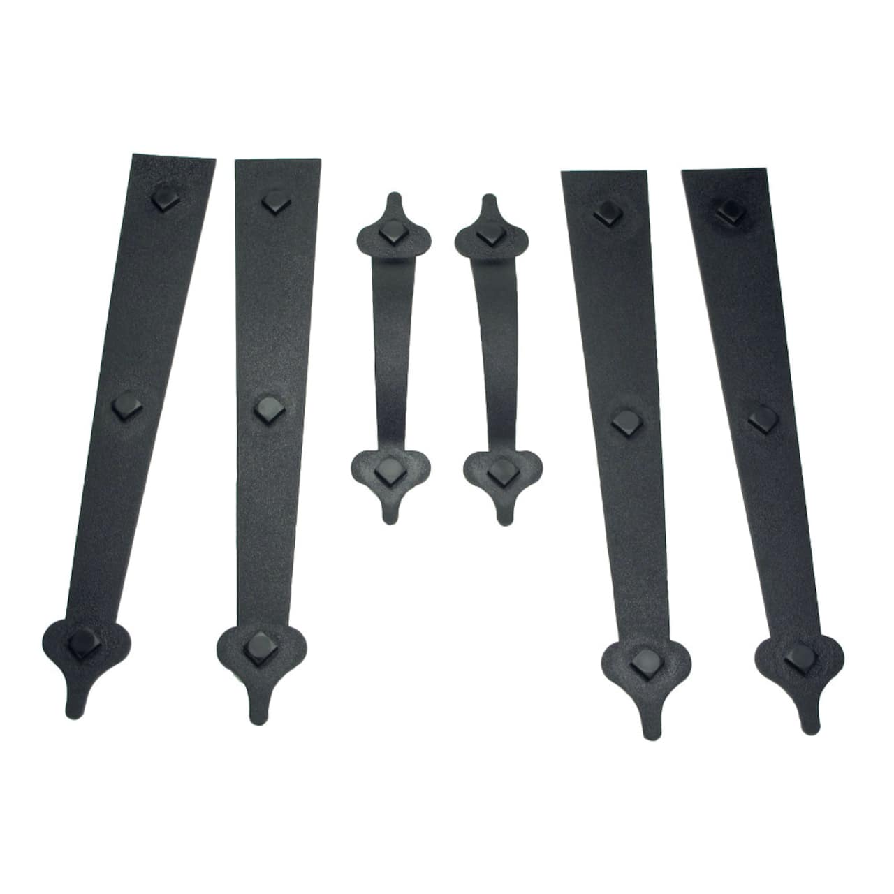 Household Essentials Decorative Black Garage Door Magnet Set